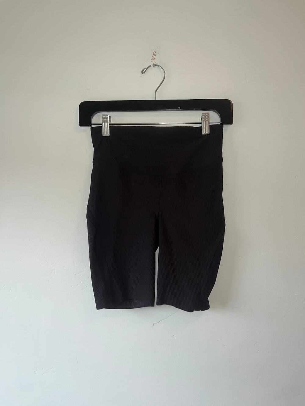 Lululemon Base Pace High-Rise Short 8" *Ribbed Nulux Black